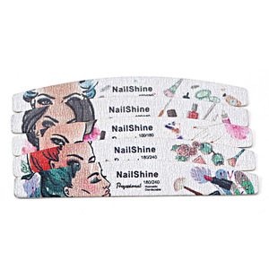 Eco Friendly Double Sided Emery EVA Sponge <b>Nail</b> <b>File</b> Set Custom Grit Pedicure Manicure <b>Nail</b> Art Tool - Product Image 3