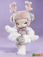 Maßgefertigte Blind Box Figur mit Vinyl-Gesicht und Plüschkörper, Mystery PVC-Spielzeug, Erstellen Sie Ihre Eigene Marke, OEM-Hersteller, Einzigartiges Design