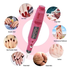 Ponceuse à <span class=keywords><strong>Ongles</strong></span> Électrique Rechargeable Portable, Lime Électrique 20000 tr/min, Kit Professionnel <span class=keywords><strong>pour</strong></span> <span class=keywords><strong>Ongles</strong></span> - Product Image 2