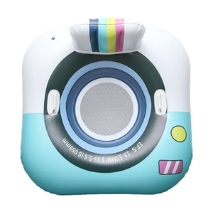 Cincin berenang kamera luar ruangan PVC tiup kustom pabrikan untuk perangkat pelampung tiup dewasa dan anak-anak - Product Image 1