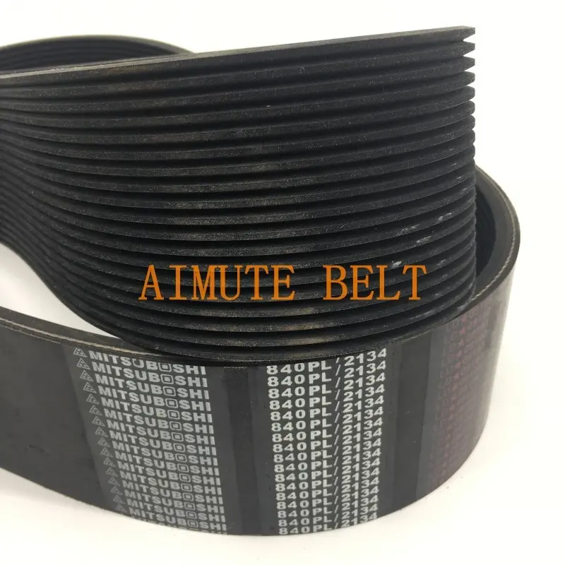 Aishap Industrial V Ribbed Pk Pl Pj Fan Belt 6pk 8pk 10pk dengan Harga Pabrik dan Kualitas Bagus