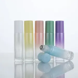Botol Rol Kustom Minyak Esensial 100 Minyak Aromaterapi Murni Lavender Botol Rol Bola Kosong untuk Diffuser