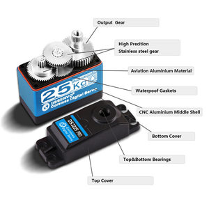 DS3225 <strong>25KG</strong> Dasheng Servo DS3235PRO Alloy Steel Gear <strong>Waterproof</strong> Digital Servo - Product Image 2