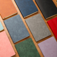 Carnet de notes personnalisé B5 A5 avec logo, couverture rigide en cuir PU, carnet de notes de bureau