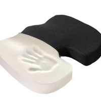 Coussin orthopédique en mousse à mémoire de forme pour le coccyx, idéal pour le massage du cou, pour voiture, chaise de bureau, hôtels et usage domestique