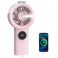 Nouveautés 2026 : Ventilateur portable en plastique rechargeable par USB avec LOGO personnalisé, batterie 3600 mAh, pour usage domestique, extérieur, hôtel, voiture, camping-car, numérique