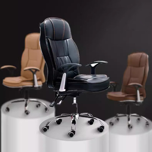 Sillas de <span class=keywords><strong>oficina</strong></span> cómodas de <span class=keywords><strong>alta</strong></span> calidad, giratorias negras <span class=keywords><strong>con</strong></span> reposabrazos fijo, <span class=keywords><strong>ruedas</strong></span> universales, respaldo alto, Material de malla de cuero, personal de <span class=keywords><strong>oficina</strong></span> - Product Image 6