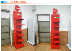 Kim loại sản phẩm mỹ phẩm lưu trữ giá bán buôn mỹ phẩm cửa hàng trang điểm hiển thị kệ - Product Image 4