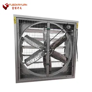 50 inch Negative-Pressuer centrifugal tunnel ventilation cooling axial hot galvanized wall fan poultry farm exhaust fan