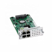 Cisco NIM-ES2-4= Modul NIM Gigabit EtherSwitch Lapisan 2 4-Port RJ45 untuk Router Layanan Terintegrasi Seri ISR4000