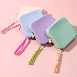 Porte-monnaie en silicone portable à la mode en gros avec bracelet Porte-monnaie pour femmes - Product Image 5