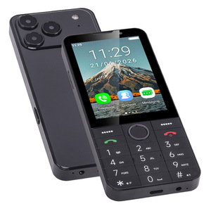 Vente en gros de téléphones mobiles miniatures UNIWA F27 PRO, grande batterie, téléphone intelligent 4G Android avec clavier T9 - Product Image 2