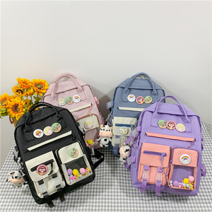 Ensemble de sacs d'école en <span class=keywords><strong>Nylon</strong></span>, 5 pièces, pour adolescentes et filles, sac à dos kawaii, pour enfant, étudiant, nouvelle collection, offre spéciale, - Product Image 4