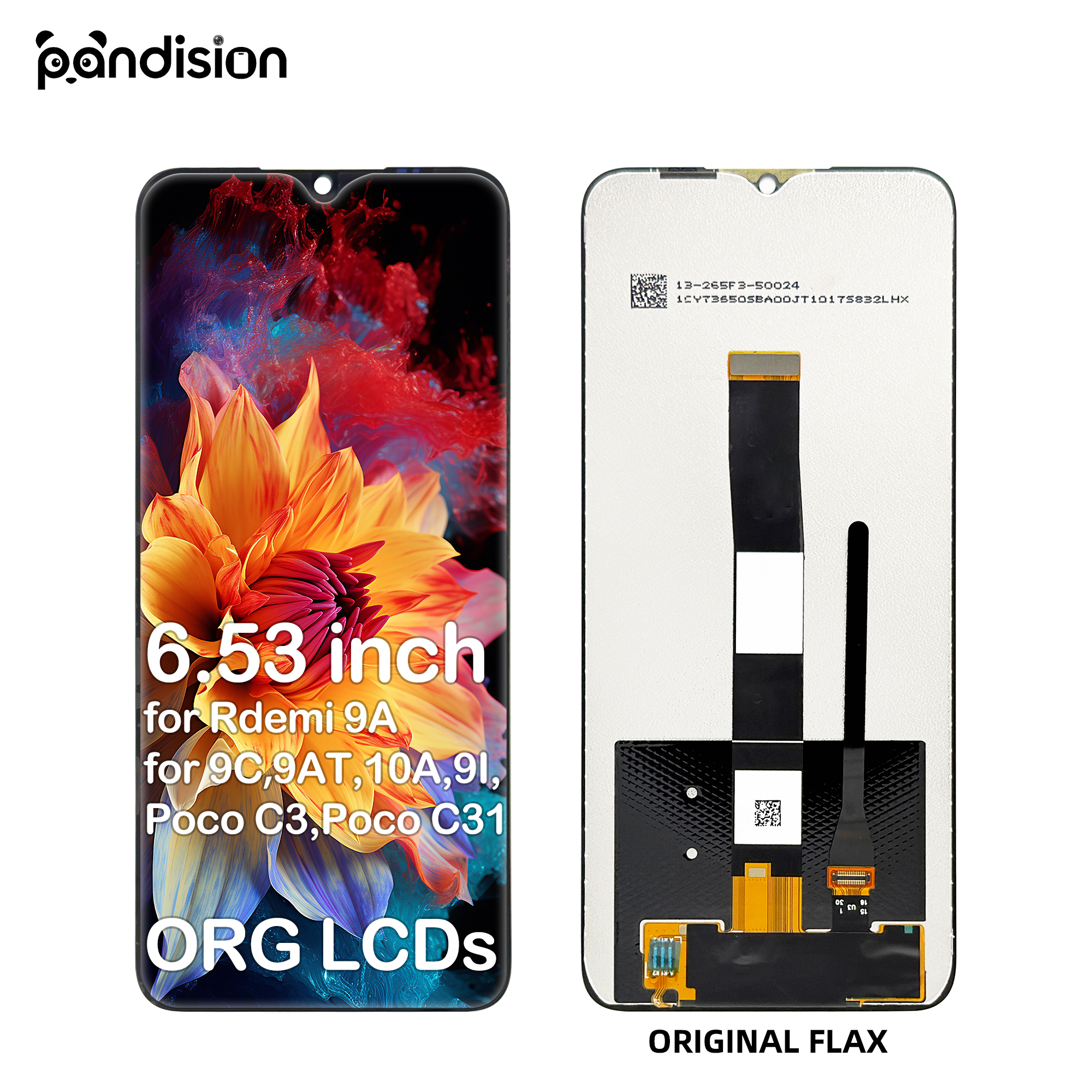 Mobile Phones LCD Display <strong>Redmi</strong> <strong>9A</strong> 6.53" 1 Year Warranty Wholesale 9C9AT10A9I Poco C3 Poco C31 LCD <strong>Screen</strong> Repair Parts