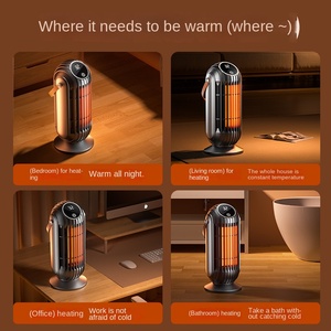 Thông Minh Di Động Ptc Nhà Nóng Công Suất Cao Máy Tính Để Bàn Điện Nóng Cho 1-2 Phòng Ngủ Toàn Bộ Nhà Thông Gió Chiếu Sáng - Product Image 5