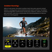 Reloj Inteligente C32pro con GPS, Monitor de Actividad Física, Pantalla TFT, Resistente al Agua IP67, para Llamadas, Salud al Aire Libre, Contador de Pasos, Sensor de Seis Ejes