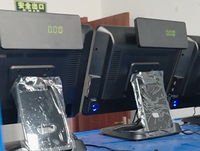 Mesin Kasir Lipat Logam SCPOS Trade Price 15/15.6 Inch Layar Sentuh 280FN dengan Printer Thermal Indoor 1024*768 dan SDK Win10
