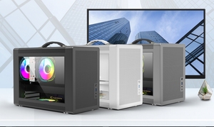 Boîtier PC portable vide personnalisé pour petit bureau Boîtier ordinateur PC Micro ATX <span class=keywords><strong>ITX</strong></span> Boîtier PC Cabinet Gamers Case - Product Image 6