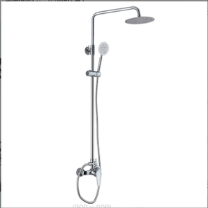 Ensemble <span class=keywords><strong>de</strong></span> douche <span class=keywords><strong>de</strong></span> <span class=keywords><strong>salle</strong></span> <span class=keywords><strong>de</strong></span> <span class=keywords><strong>bain</strong></span> à prix d'usine avec configuration en laiton et acier inoxydable, douchette à noyau <span class=keywords><strong>de</strong></span> valve en céramique - Product Image 1