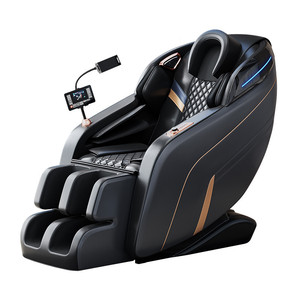 Smart Massage <b>Chair</b> Full Body <b>Zero</b> <b>Gravity</b> Voice Control Heat Therapy Home Use Straight Guide Rail 30 Airbags - Product Image 1