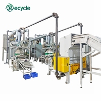Granulateur de fil de cuivre de type sec, petite taille, pour le recyclage des câbles usagés et la séparation du cuivre du plastique