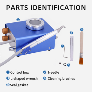 Sabbiatrice Dentale Elettrica Automatica Jingnuo PSJ-01 a Prezzo di Fabbrica, Rotazione a 360°, Alta Pressione, Certificata CE - Product Image 3