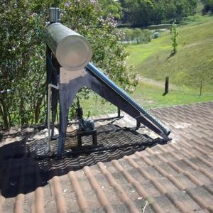 <span class=keywords><strong>Calentador</strong></span> de agua <span class=keywords><strong>solar</strong></span> de acero inoxidable con tubo evacuado con conexión de enchufe directo Ahorro de energía para uso doméstico y hotelero - Product Image 2