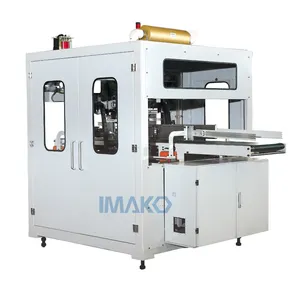 Línea de producción de máquinas de fabricación de pañales para bebé, máquina de embalaje semiautomática, precio