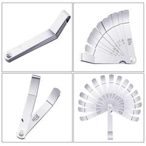 Jauge d'espacement à double marquage, outil de mesure de confortable, métrique et impérial de 15 à 16 lames, pour mesurer la largeur/épaisseur - Product Image 4