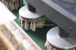 Machine de production de parquet en bois massif Machine à polir le bois Ponceuse à brosse en bois - Product Image 6