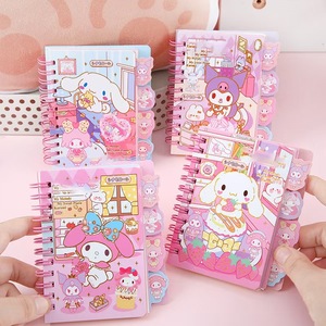 Cute Cartoon Spiral <b>Notebooks</b> With Stickers For Kids And Girls Pink Pastel Design Printed Cover Gift <b>Notebook</b> - Product Image 4