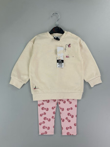 Bộ quần áo bé gái mới về, phong cách boutique, thu đông, bộ đồ thể thao dễ thương, đáng yêu, dành cho bé gái từ 6-36 tháng tuổi, bộ 2 món - Product Image 5
