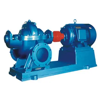 double suction dewatering pumps centrifugal water pump horizontal split casing pump