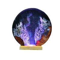 Lampe en résine best-seller transfrontalier, veilleuse Galaxie Cosmique modèle LY499 – Design créatif, cadeau artistique parfait de Chine