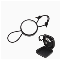 Miroir rétroviseur latéral pour plongée en grotte, sangle élastique réglable, vue large sous-marine, accessoires de plongée sous-marine