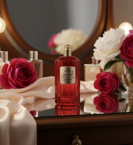 Urooq Al Oud Ruby Eau De Parfum 100ml Spray para Mujer, Aroma Amaderado, Estilo Árabe, Botella de Vidrio - Product Image 2
