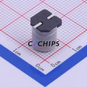 ตัวเก็บประจุอิเล็กโทรไลต์อะลูมิเนียมแบบ SMD รุ่น EEEHA1V101UP, ขนาด D8xL10.2 มม., 100uF, 20%, 35V, 120mA-120Hz - Product Image 2