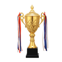 Meilleure vente promotionnelle fabricant chinois métal vente en gros trophée pour le gagnant