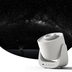 New Galaxy Projector Lamp Starry Sky Night Light Home Planetarium Star Projector With Rechargeable Battery