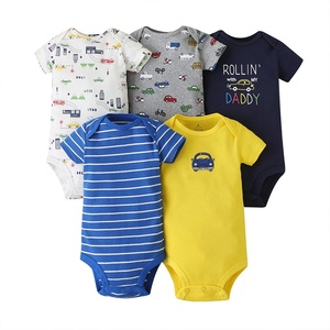 Conjunto de 5 Piezas de Ropa para Bebé Recién Nacido, Ropa Fresca de Verano para Bebé, Traje Bonito para Bebé, Ropa para Niños Pequeños - Product Image 4
