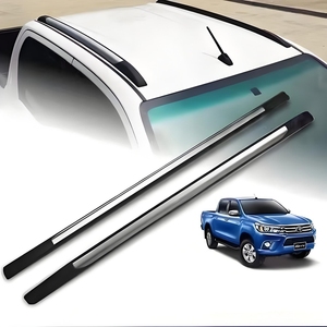 JOESHIER Wholesale 4x4 Car Roof <b>Rack</b> Cargo Carrier For Toyota Hilux Revo Roof Rails Roof <b>Rack</b> Side Rail Bars <b>plastic</b> - Product Image 4