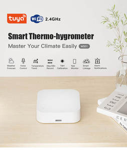 สถานีตรวจอากาศทูย่า ไวไฟพร้อมเซ็นเซอร์ 3 ตัว Wifi+RF433 เทอร์โมมิเตอร์ ไฮโกรมิเตอร์ รองรับการควบคุมด้วยเสียง สมาร์ทลิงค์ - Product Image 3