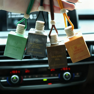 Ambientadores Líquidos para Coche, Ecológicos, con Aroma a Té, Cuatro Fragancias, Portátiles, Ligeros, Colgantes, Aromaterapia, 8ML - Product Image 2