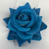 Kunststoff Seide Samt Rose Kopf Blume für Home Wedding Decoration