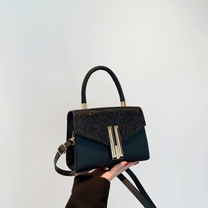 Bolso Bandolera Pequeño Cuadrado de PU para Mujer, Diseño Retro de Nicho, Nueva Tendencia de Moda, Estilo Casual Occidental, Primavera Verano - Product Image 2