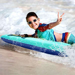 Planche de surf gonflable en PVC JOSEN de 60 pouces pour adultes - Style hawaïen moderne pour la plage et les fêtes d'été - Product Image 5