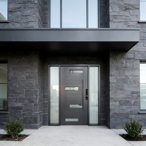 Portes d'entrée personnalisables en aluminium blindées <span class=keywords><strong>avec</strong></span> portes principales antivol - Product Image 2