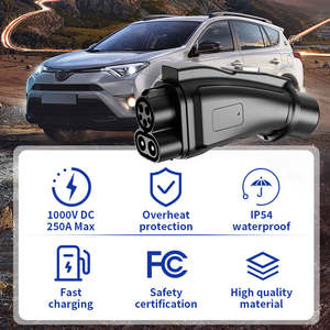 מתאם טעינה לרכב חשמלי CHAdeMO ל-CCS1 עבור ניסאן ליף אוסטרלית, לשימוש עם תקע מטען מהיר CCS1 DC צפון אמריקאי בארצות הברית - Product Image 6