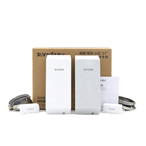 Ripetitore WiFi <span class=keywords><strong>Tenda</strong></span> O1-5G Antenna Extender 5Ghz Internet Lunga Distanza 1KM Punto a Punto Outdoor CPE 867Mbps - Product Image 1