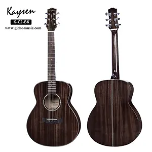 Kaysen 36 inç tam maun gövde katı üst akustik gitar çin'de yapılan